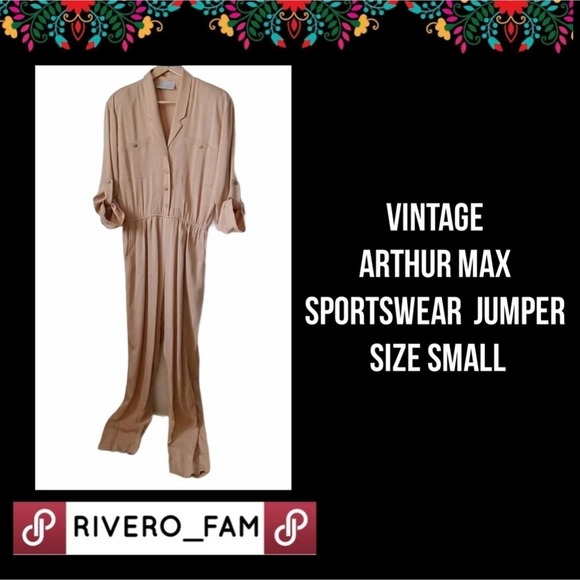 VINTAGE | ARTHUR MAX SPORTSWEAR | JUMPSUIT - Picture 1 of 14